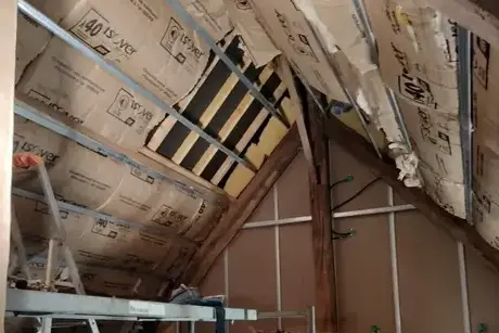 pose de bandes de plâtre Flers-1